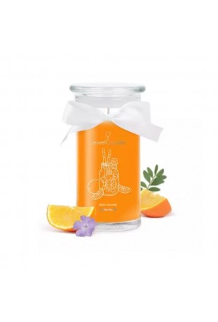 Bougie Fresh Orange Limonade, (Collier), Jewel Candle 311557FR-C