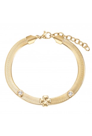Bracelet Femme GO Mademoiselle en acier doré 608537