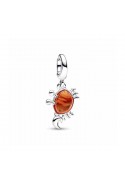 Charm pendentif Pandora, Disney crabe la petite sirène, argent 925/1000, 792694C01