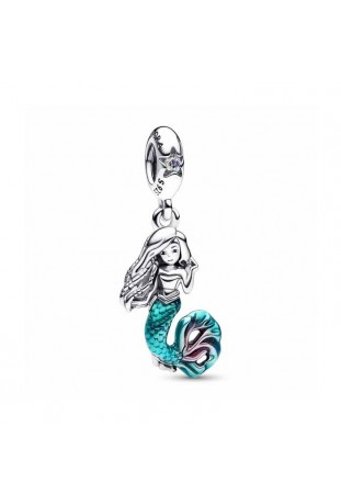Charm pendentif Pandora, Disney Ariel la petite sirène, argent 925/1000, 792695C01