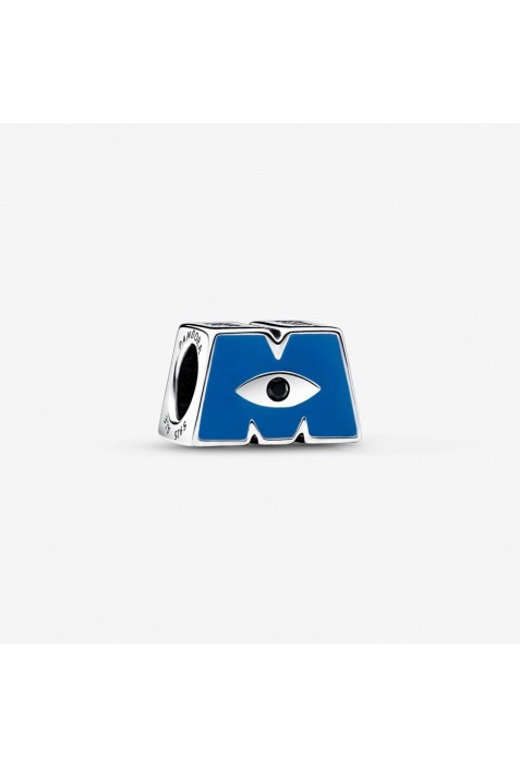 Charm Disney Pandora, Pixar Montres & Cie, logo M, argent 925/1000, 792753C01