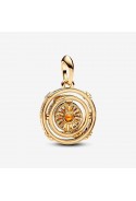 Charm Pendentif Pandora, Game of Thrones Astrolabe Mobile, en doré or jaune 585/1000, 762971C01