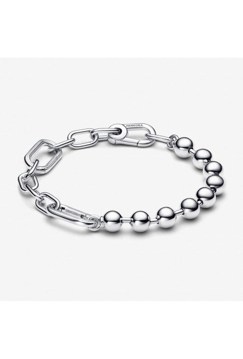 Bracelet Link & Sphère Métallique Pandora ME, en argent 925/1000, 592793C00