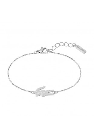 Bracelet femme Lacoste, Crocodile, acier, 2040046
