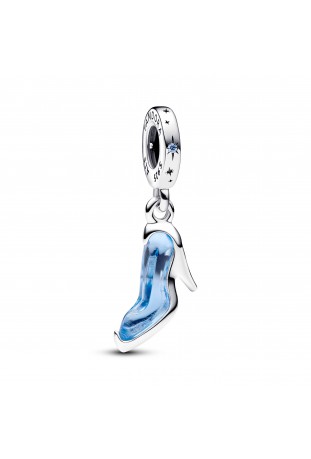 Charm pendentif Pandora, Disney pantoufle de verre Cendrillon, en argent 925/1000, 793071C01