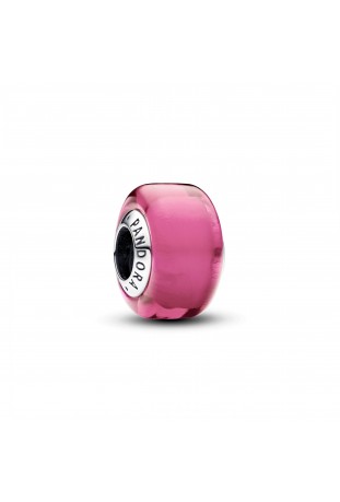Charm Pandora, Mini Murano rose, en argent 925/1000, 793107C00