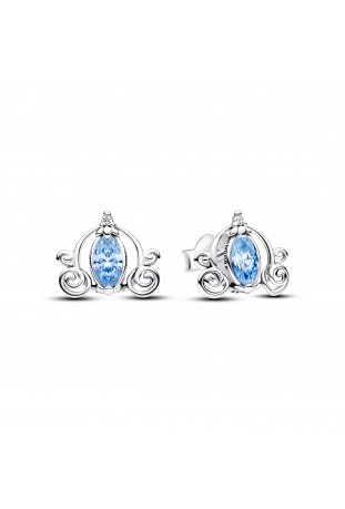 Boucles d'oreilles Pandora Disney, carrosse de Cendrillon, en argent 925/1000, 293060C01