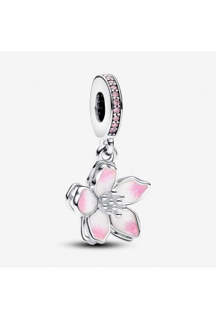 Charm pendentif Pandora moments , fleur de cerisier, en argent 925/1000, 790667C01