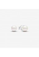 Boucles d'oreilles Pandora, perles de culture d'eau doucede 4,5 mm, en argent 925/1000, 293168C01