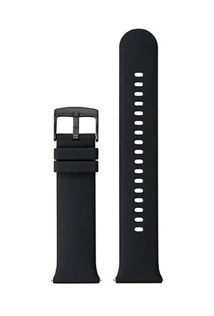 Bracelet interchangeable silicone noir, montre femme TEKDAY Connectée 675877