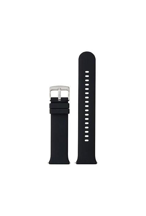 Bracelet interchangeable silicone noir, montre femme TEKDAY Connectée 675878