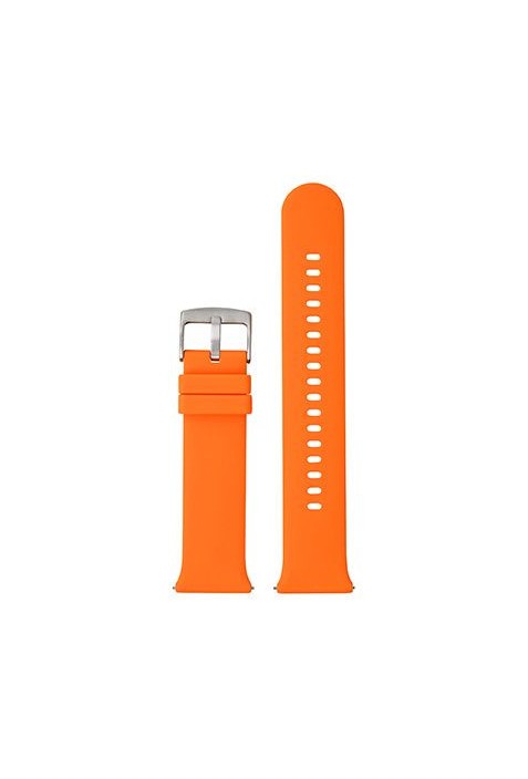 Bracelet interchangeable silicone orange, montre femme TEKDAY Connectée 675889