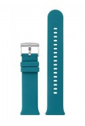 Bracelet interchangeable silicone bleu canard, montre femme TEKDAY Connectée 675890