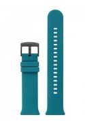 Bracelet interchangeable silicone bleu canard, montre femme TEKDAY Connectée 675891