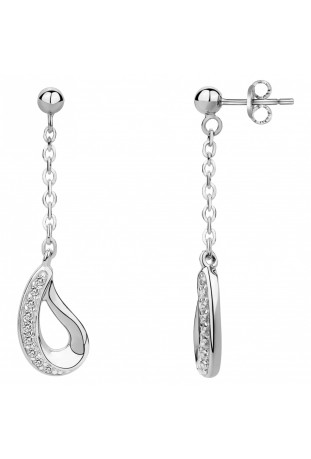 Boucles d'oreilles pendantes Argent by Stauffer Ref. 70400185