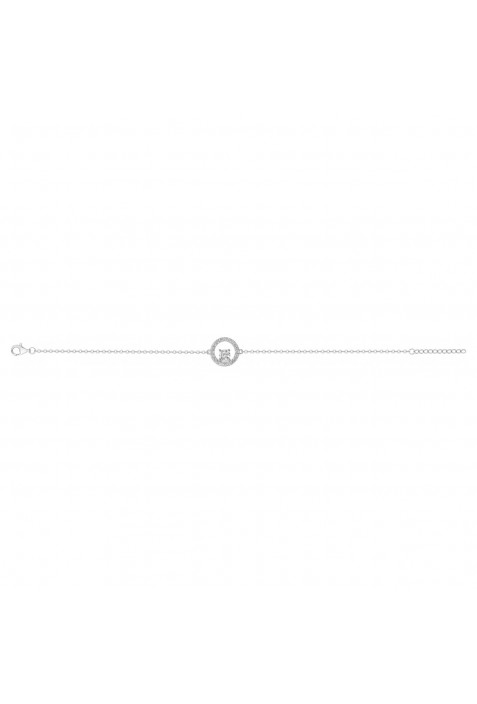 Bracelet souple mono-motif Argent by Stauffer Ref. 70300333