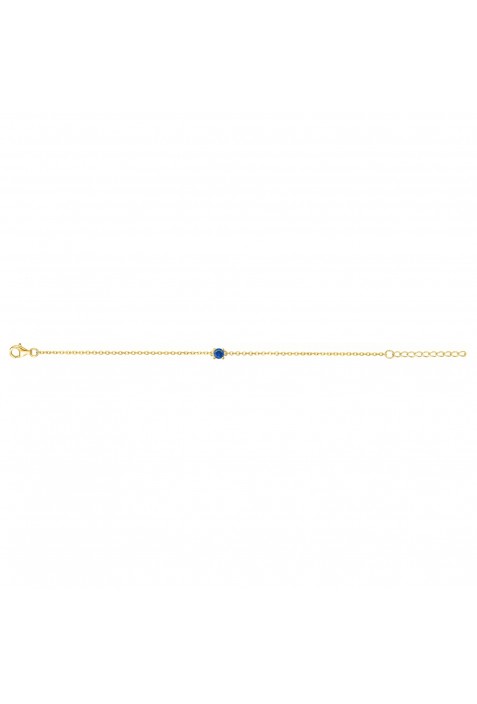 Bracelet souple mono-motif Plaqué Or by Stauffer Ref. 76300132