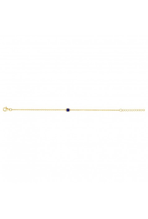 Bracelet souple mono-motif Plaqué Or by Stauffer Ref. 76300133