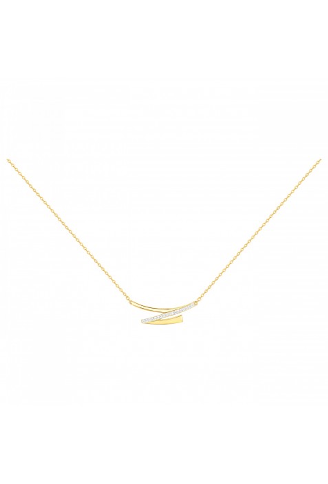 Collier Plaqué Or by Stauffer Ref. 76700100BJ