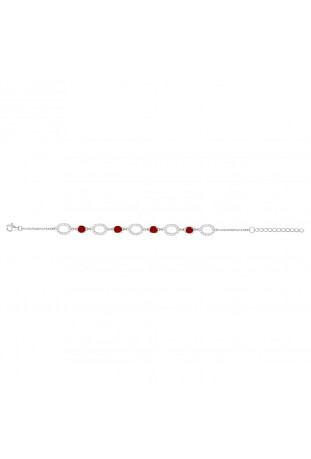 Bracelet souple multi-motifs Argent by Stauffer Ref. 70300309