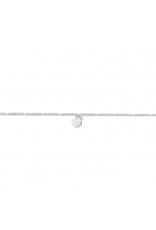 Bracelet Argent 925/1000, La Garçonne Diamant, 20300024