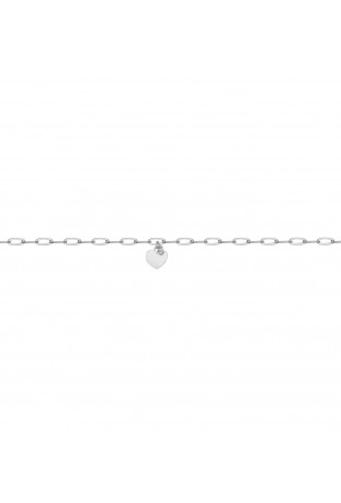 Bracelet Argent 925/1000, La Garçonne Diamant, 20300032