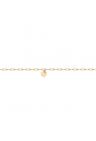 Bracelet plaqué or, La Garçonne Diamant, 26300028