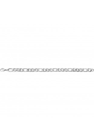 Bracelet acier mailles alternées 1+3, Phebus Legend Ref. 35-1168