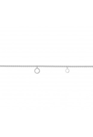 Bracelet Argent 925/1000 et 20 oxydes de zirconium by Stauffer 70300360
