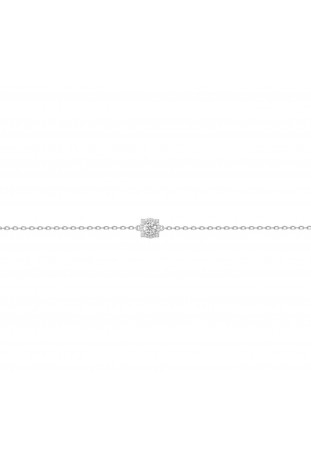 Bracelet Argent 925/1000 et 21 oxydes de zirconium by Stauffer 70300388