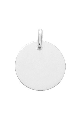 Pendentif argent 925/1000 laique forme ronde by Stauffer