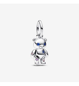 Charm pendentif Pandora, Ours en Peluche Articulé, en argent 925/1000, 792986C01