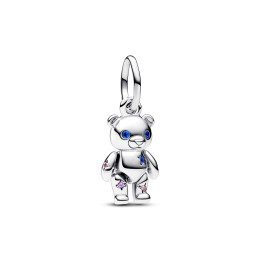 Le Charm pendentif Pandora, Ours en Peluche Articulé, en argent 925/1000, 792986C01