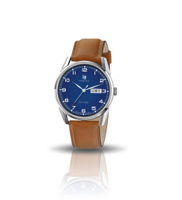 Montre Homme Lip Himalaya, 40 mm, Jour et date, Ref 671705
