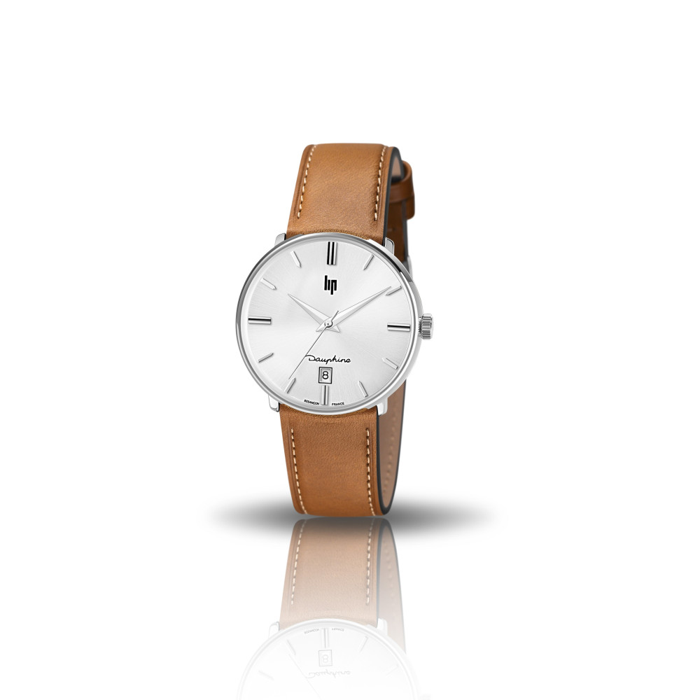 Montre Homme Lip Dauphine, 38 mm, quartz, Ref 671422