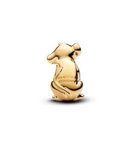 Le Charm Pandora Disney, Le roi lion, Simba, en métal doré or jaune 585/1000, 763376C01