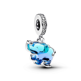 Charm Pandora moments, élephant verre de Murano, en argent 925/1000, 793339C01