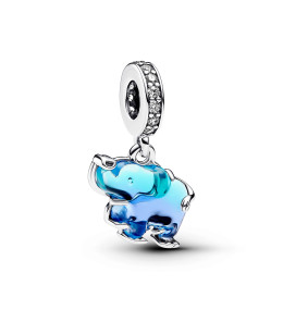 Charm Pandora moments, élephant verre de Murano, en argent 925/1000, 793339C01
