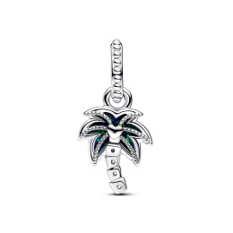 Le Charm Pandora moments pendentif palmier opalescent, en argent 925/1000, 793352C01