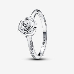 Bague Pandora, rose en fleur, en argent 925/1000, 193215C01