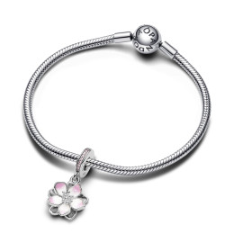 Le Charm pendentif Pandora moments , fleur de cerisier, en argent 925/1000, 790667C01