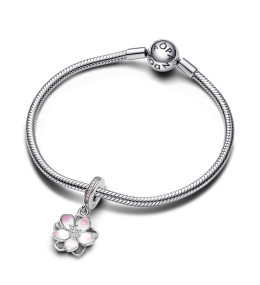 Le Charm pendentif Pandora moments , fleur de cerisier, en argent 925/1000, 790667C01