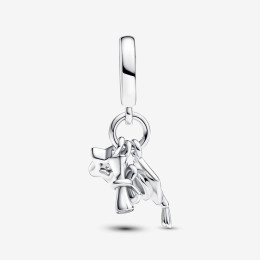 Le Charm Pandora moments pendentif triple Remise de diplôme 2024, en argent 925/1000, 793240C01