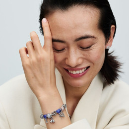 Le Charm Pandora moments pendentif triple Remise de diplôme 2024, en argent 925/1000, 793240C01