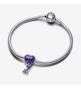 Le Charm Pandora moments de fille révélateur de genre changeant de couleur, en argent 925/1000, 793238C01