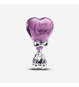 Charm Pandora moments de fille révélateur de genre changeant de couleur, en argent 925/1000, 793238C01