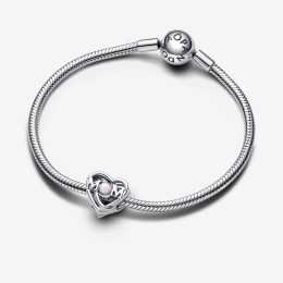 Le Charm Pandora moments Maman & Coeur Ajouré, en argent 925/1000, 793233C01
