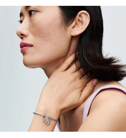 Le Charm Pandora moments pendentif ,séparable Forever & Always en argent 925/1000, 793232C01