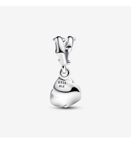 Le Charm Pandora moments pendentif rose blanche en fleur, en argent 925/1000, 793213C00