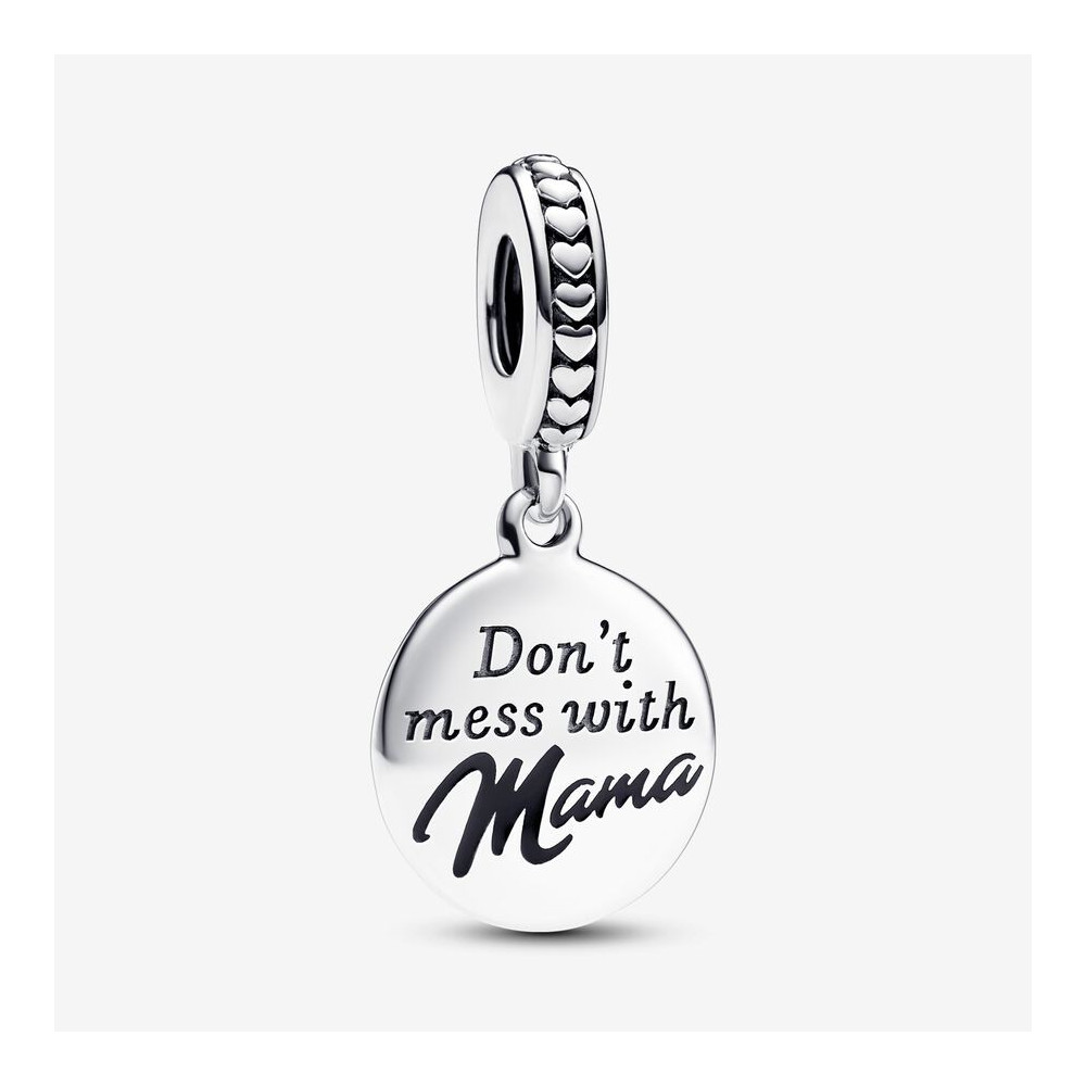 Charm Pandora moments pendentif à graver Maman, en argent 925/1000, 793204C01